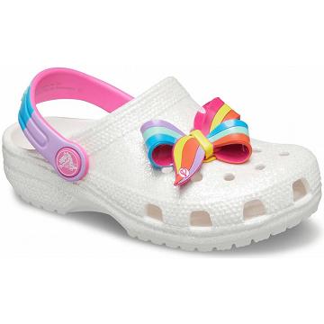 Crocs Fun Lab JoJo Siwa Girls' Clogs White | Australia 1593UZGT